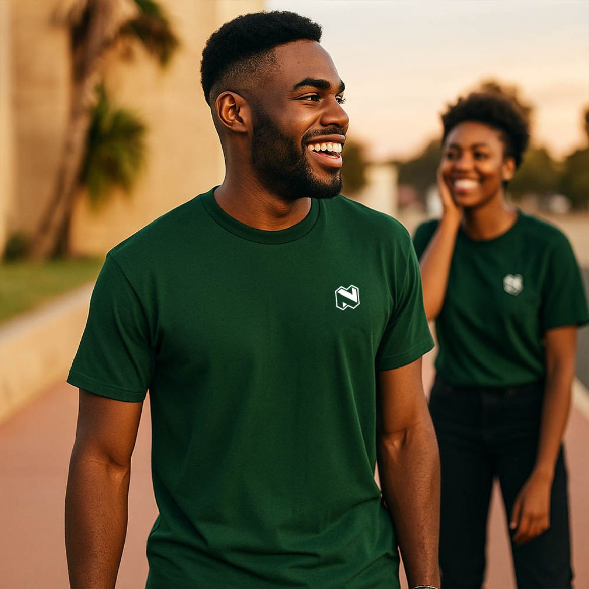 Picture of Unisex 145g Green T