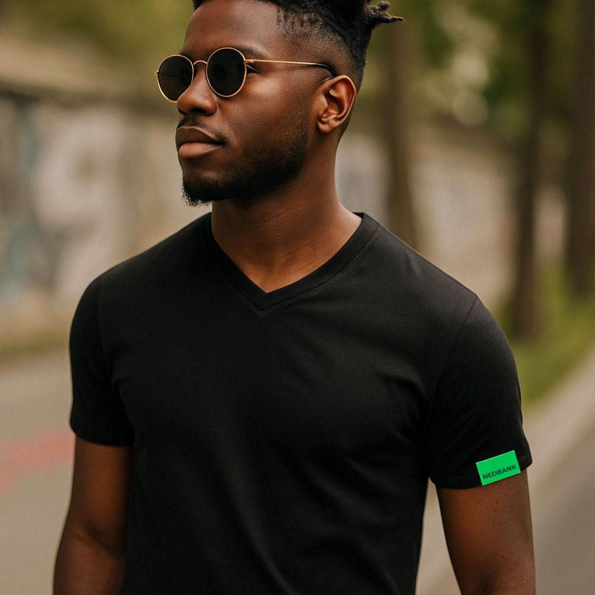 Picture of Mens V-Neck Tee