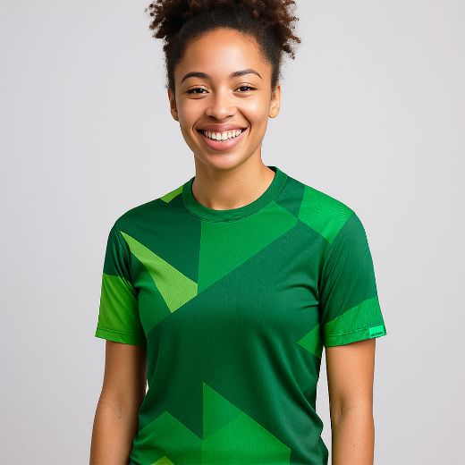 Picture of Ladies Funky Green T's