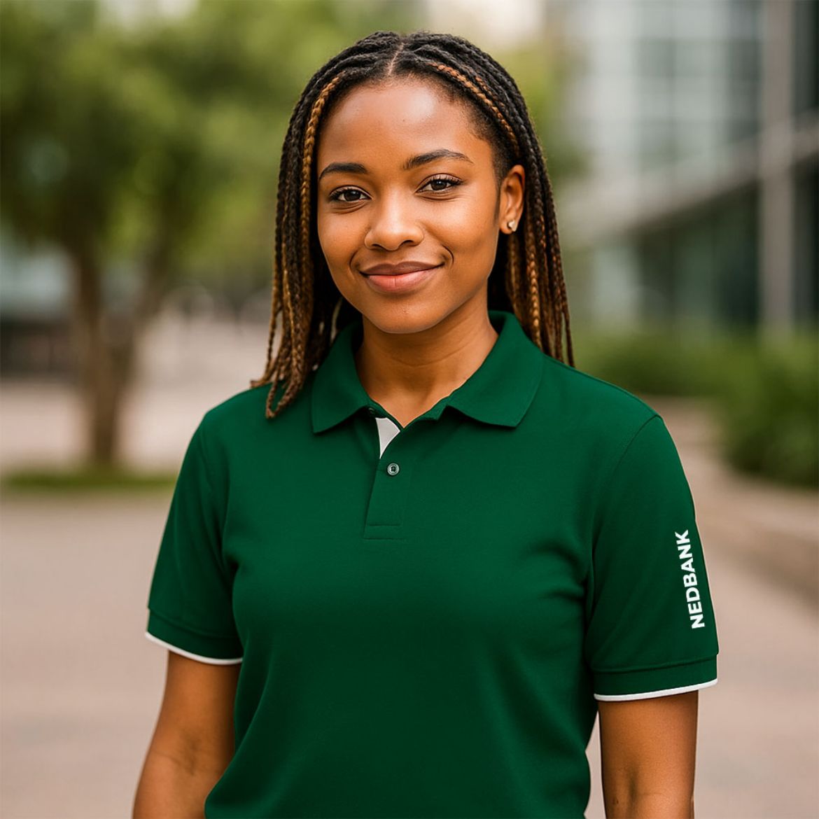 Picture of Ladies 200G Pique Knit Golf Shirt Green