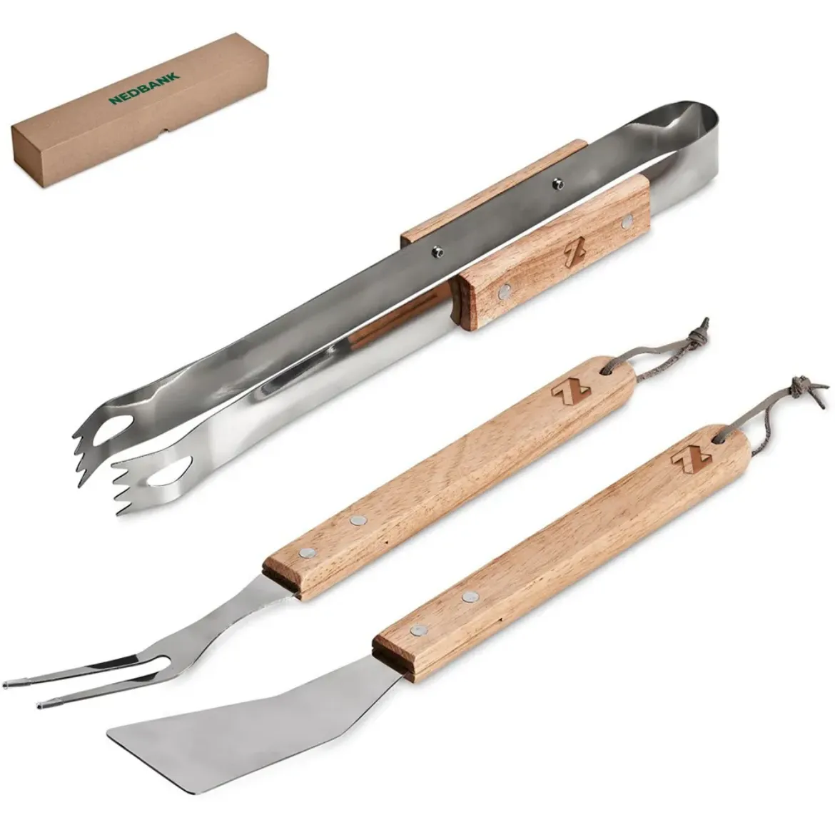 Altitude Palma Bamboo 3-Piece Braai Set	