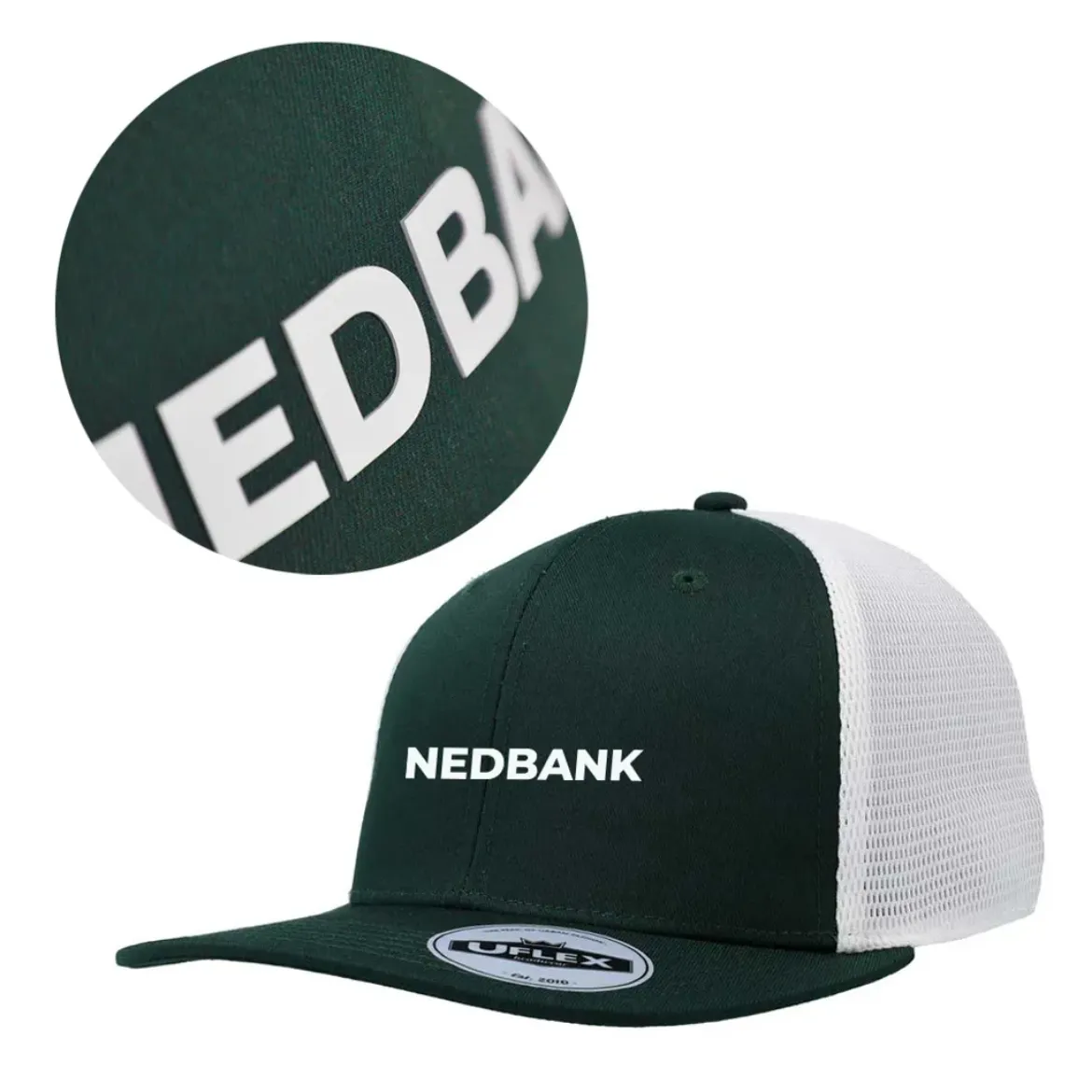 Uflex Polycotton 6 Panel Trucker Cap