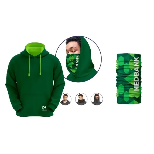 Picture of Unisex hoodie with tubular mask