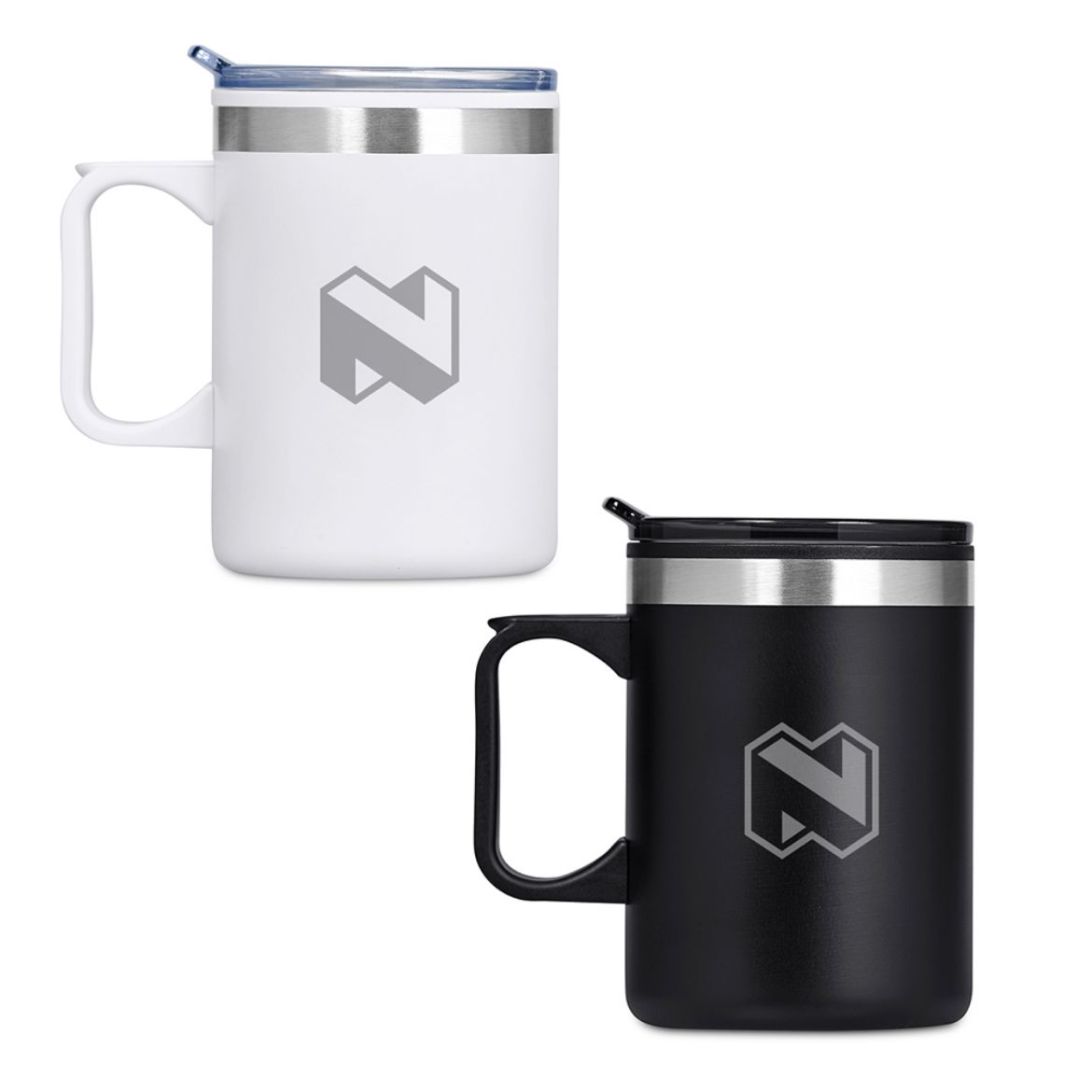 Picture of Kooshty Angelo Stainless Steel & Plastic Double Wall Mug 360ml