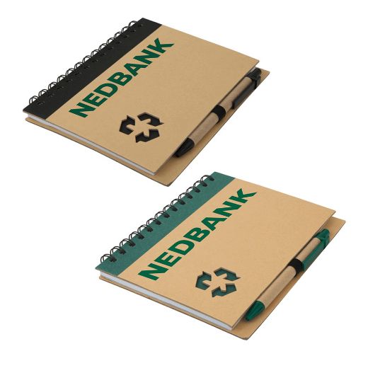 Picture of Thick Recycle Notebook And Pen