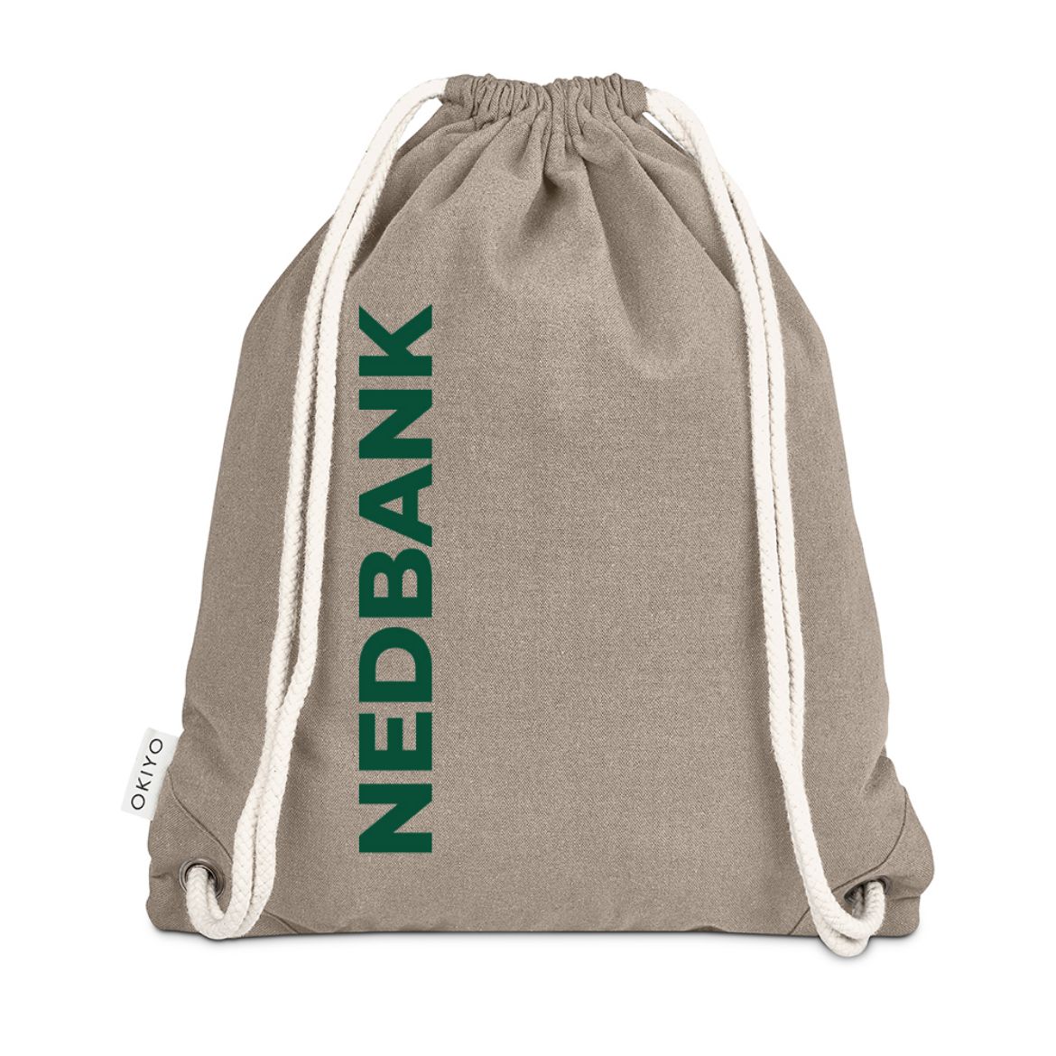 Picture of Okiyo Kinchaku Recycled Canvas Drawstring Bag
