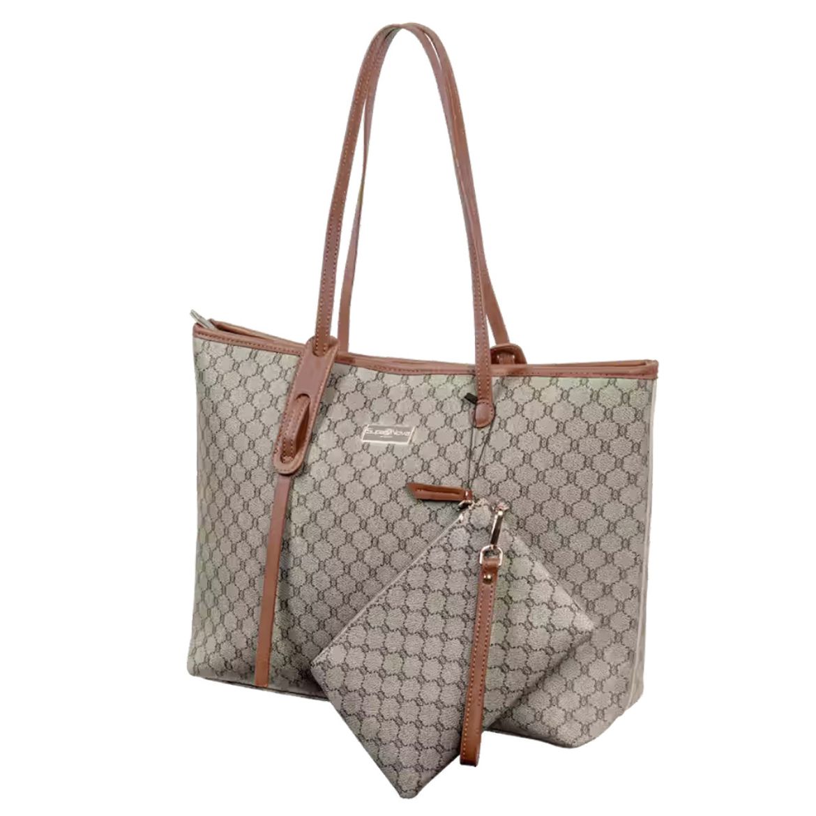 Picture of Supanova Zafira 15.6 inch Laptop Tote Bag Brown